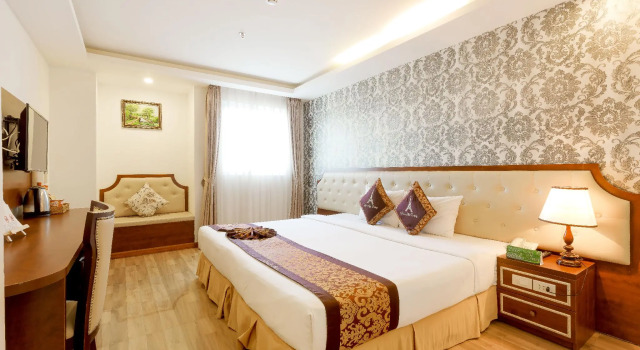 Двухместный номер Deluxe с видом на море Paris Luxury Hotel & Apartment Nha Trang