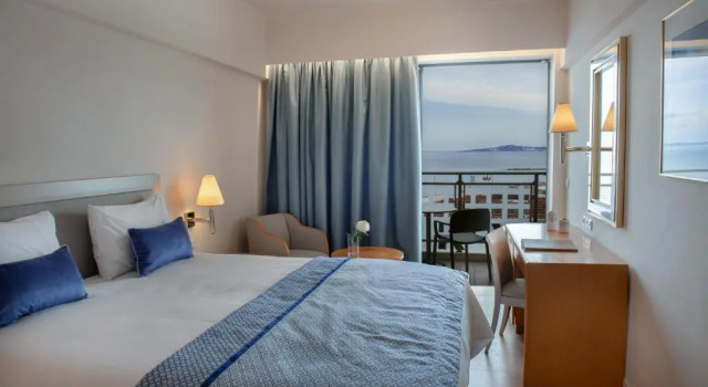 Двухместный номер Deluxe с видом на море Отель Chios Chandris