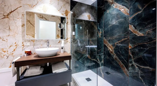 Люкс Luxury с балконом и с видом на город Palazzo Genuardi - charming rooms