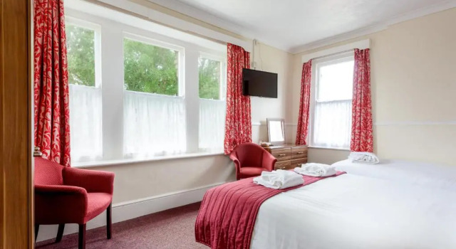 Standard- tredobbelt værelse med udsigt Daish's Hotel