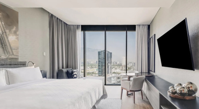 Двухместный номер Deluxe с видом на горы Grand Fiesta Americana Monterrey Valle