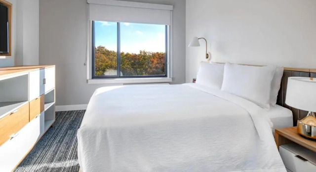 Двухместный люкс c 1 комнатой TownePlace Suites By Marriott Wrentham Plainville