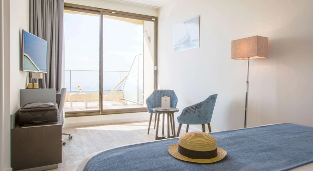 Двухместный номер Standard с видом на море Les Terrasses dEze - Hôtel & Spa