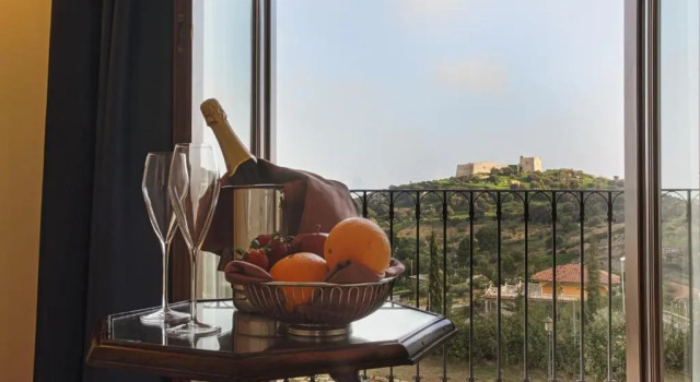 Люкс с видом на море Relais Villa Giuliana