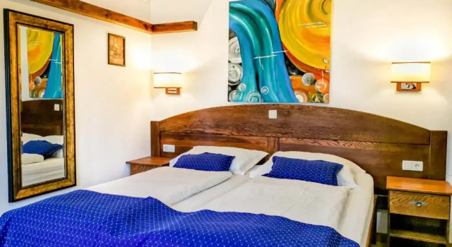Двухместный номер Deluxe с видом на сад B&B Villa Plitvica