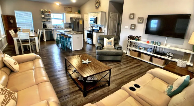 A Silver Lining - 4 Br Home, 预订 酒店 Bolivar Peninsula Texas Gulf Coast