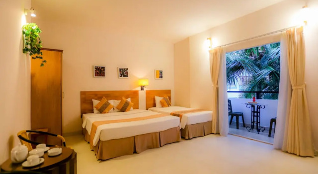 Трёхместный номер Standard с балконом Valley Mountain Hotel