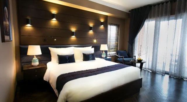 Двухместный номер Deluxe с балконом Aliana Boutique Sapa Hotel & Spa