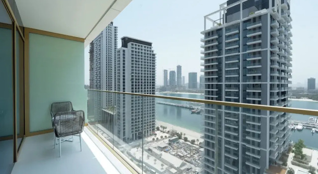 Апартаменты Deluxe KeyRock - 1BR with Sea & Jumeirah Views