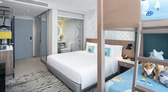 Номер Skyline Family Avani Sukhumvit Bangkok Hotel
