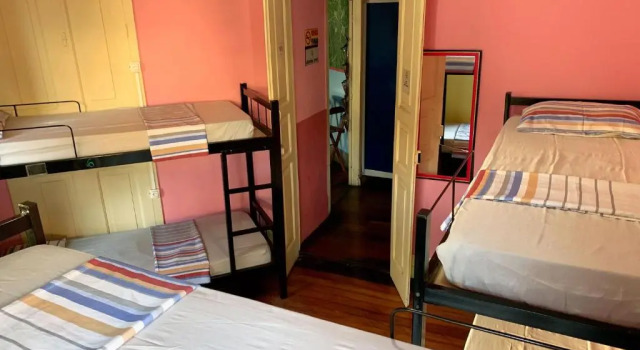 Кровать в общем номере Massape Rio Hostel