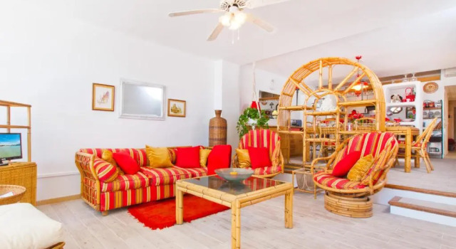Студия Apartment Oiza Sand Castle 15 at Alcudia Beach, WIFI and aircon