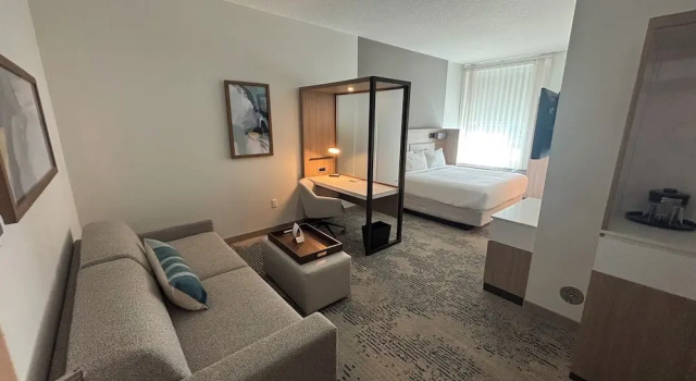 Двухместный люкс SpringHill Suites by Marriott West Melbourne Palm Bay