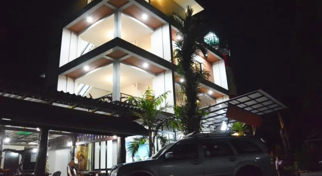 Кровать в общем номере Krabi Lighthouse @ Aonang