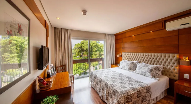 Апартаменты Super Luxury с видом на город Hotel Alpestre
