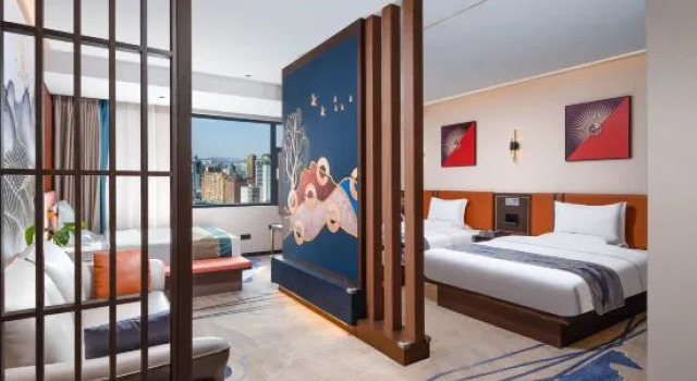 Люкс Business Qujing Qihui Intelligent Hotel (Qiqu Dreams Great World Branch)