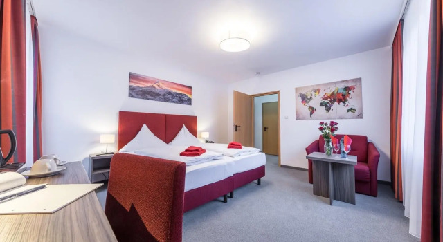 Двухместный номер Hotel Himalaya Frankfurt City Messe