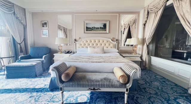 Двухместный номер Grand с балконом и с видом на океан The Castle Hotel, a Luxury Collection Hotel, Dalian