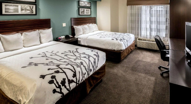 Четырёхместный номер Standard Spark by Hilton Augusta