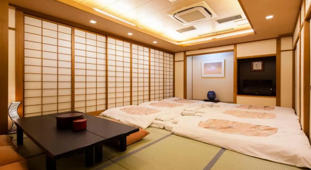 Номер Japanese Style Yamatoya Honten Ryokan Osaka