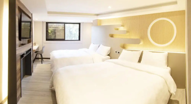 Четырёхместный номер Deluxe Alishan Shermuh Int' Tourist Hotel