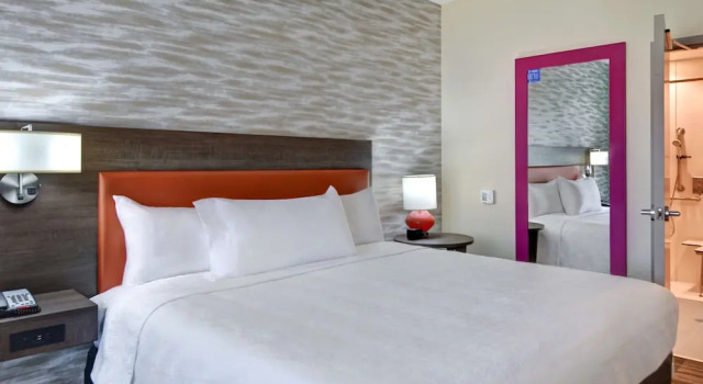 Двухместный люкс Accessible Roll-In Shower Home2 Suites By Hilton Savannah Midtown, Ga