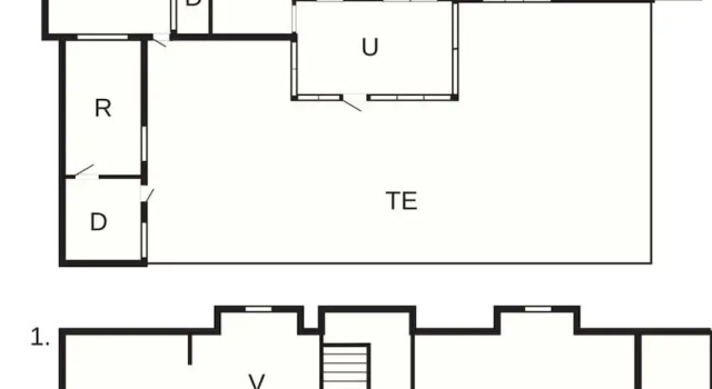 Коттедж с балконом 12 Person Holiday Home in Thyboron