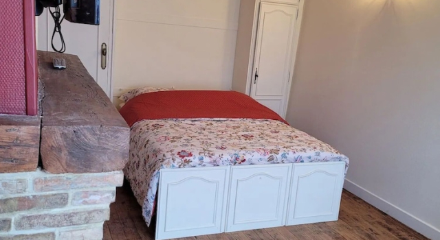 Двухместный номер Classic с видом на сад Chambres dHôtes Chez Claire