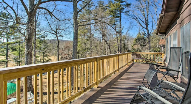 Dog-friendly Hendersonville Cabin: Deck & Views, Reserva ahora Hotel Hendersonville Carolina del Norte