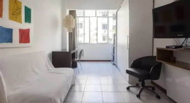 Apt Copacabana perto da praia 815, Забронировать Отель Копакабана Рио-де-Жанейро, рядом с Арена для пляжного волейбола