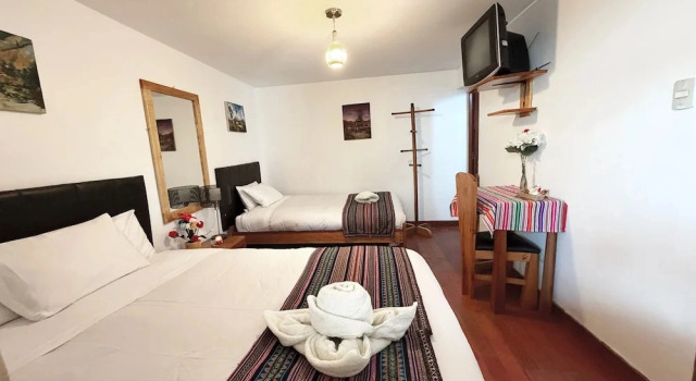 Трёхместный семейный номер Standard Hotel Inka King