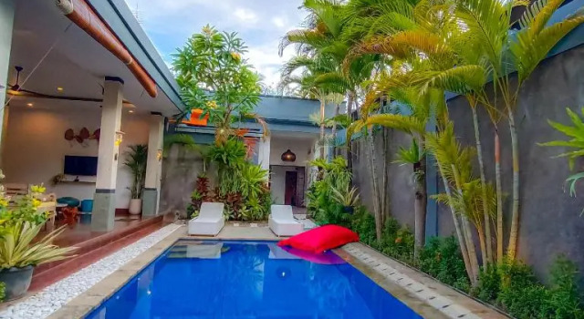 CASA PINARAK 2 I Newly Renovated 3BR Villa in Seminyak Area, Rezervovat Vila Chaty v Bali, Chalupa