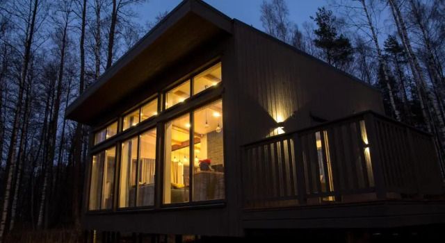 Brīvdienu māja Empagi, Buchen Sie Ferienhaus Villen in Livland, Villa