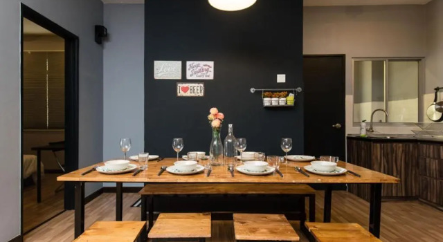 Апартаменты Loft Design 4Rooms 2Bath。KL 工业风 near LRT