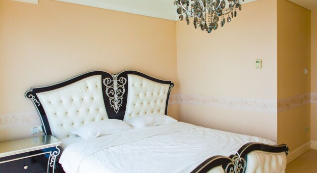 Апартаменты с 4 комнатами с видом на море Qingdao Jinshan We Holiday Apt Wusi