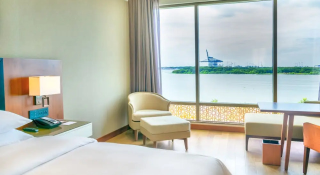 Двухместный номер Grand Hyatt Kochi Bolgatty