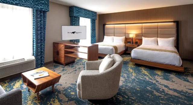 Двухместная студия Bear Springs Hotel