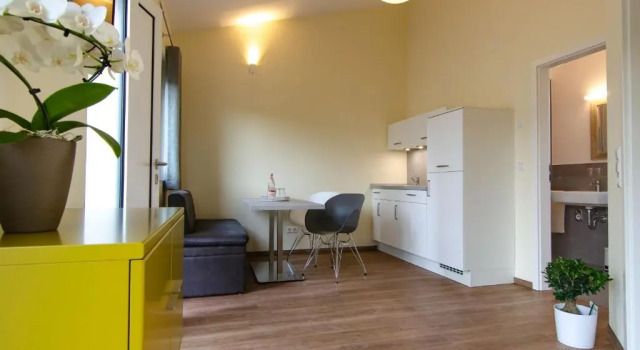 Апартаменты c 1 комнатой Gästehaus Heimelig