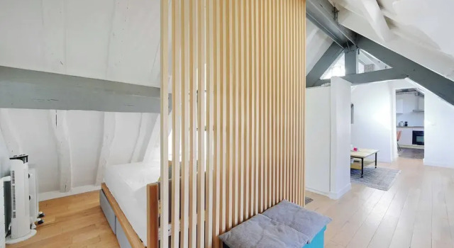 Bright 4P Studio in the Heart of Paris: Marais/rivoli, Забронировать Апарт-отель Апарт-отели Парижа, рядом с Mémorial des Martyrs de la Déportation, Апарт-отель