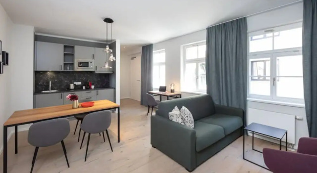 Апартаменты с балконом Brera Leipzig