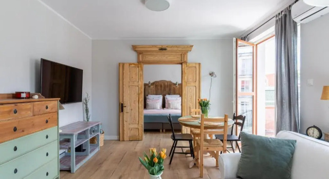 Апартаменты c 1 комнатой Apartament Bulvar Premium Starówka