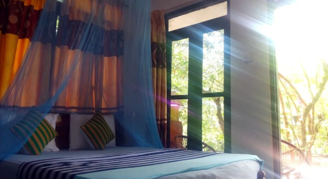 Трёхместный номер Deluxe c 1 комнатой с видом на сад Ella Walkers Nest