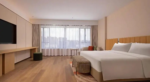 Двухместный люкс Deluxe Hilton Garden Inn Shaoguan Furong New Town