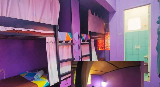 Standardowy czteroosobowy pokój Casa Isabel Hostel