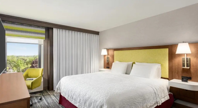 Двухместный номер Hampton Inn Milwaukee Brookfield