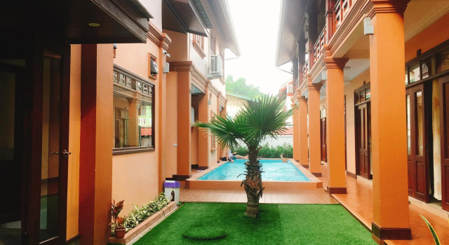 Семейный номер Standard с 2 комнатами с красивым видом из окна Jasmine Luangprabang Hotel