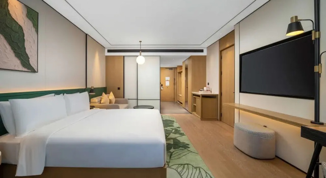 Двухместный люкс Deluxe Hilton Garden Inn Ordos Kangbashi
