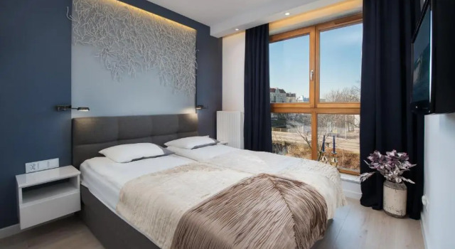 Superior Apartment mit Balkon und mit Flussblick Apartamenty Apartinfo Aura