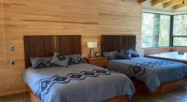 Cabaña cañada del ciervo para 4 personas, Rezervovat Hotel Hotely v Mazamitla s parkováním, Parkování