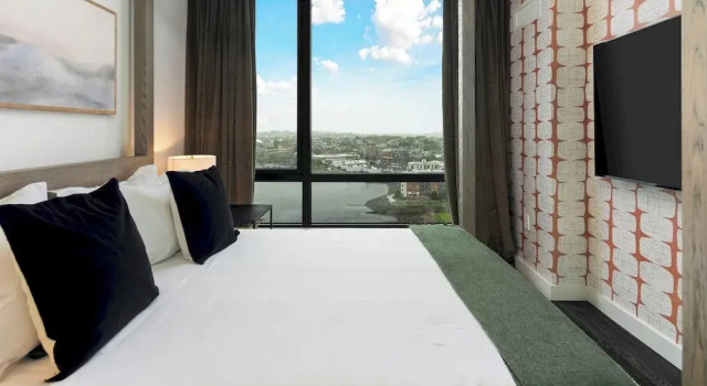 Luxury Apartments by Hyatus Downtown Boston, Забронировать Апартаменты/квартира Апартаменты Бостона, рядом с Boston Public Market, Апартаменты/квартира